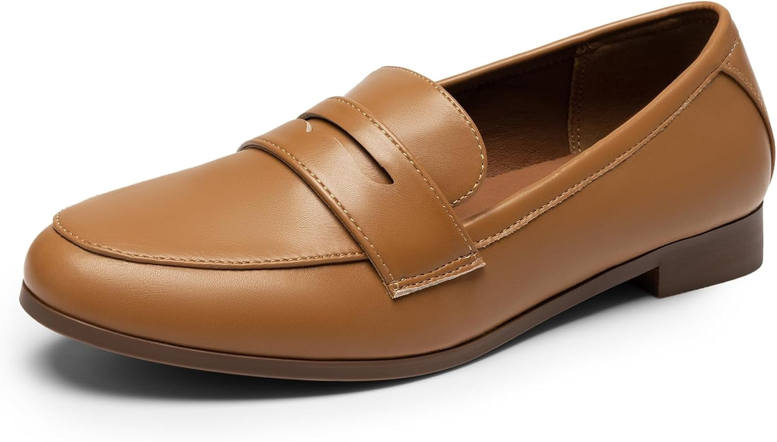 DREAM PAIRS Women's Loafers Penny Loafers Fashion Comfortable Slip On Flats for Women Dressy Shoe... | Amazon (US)