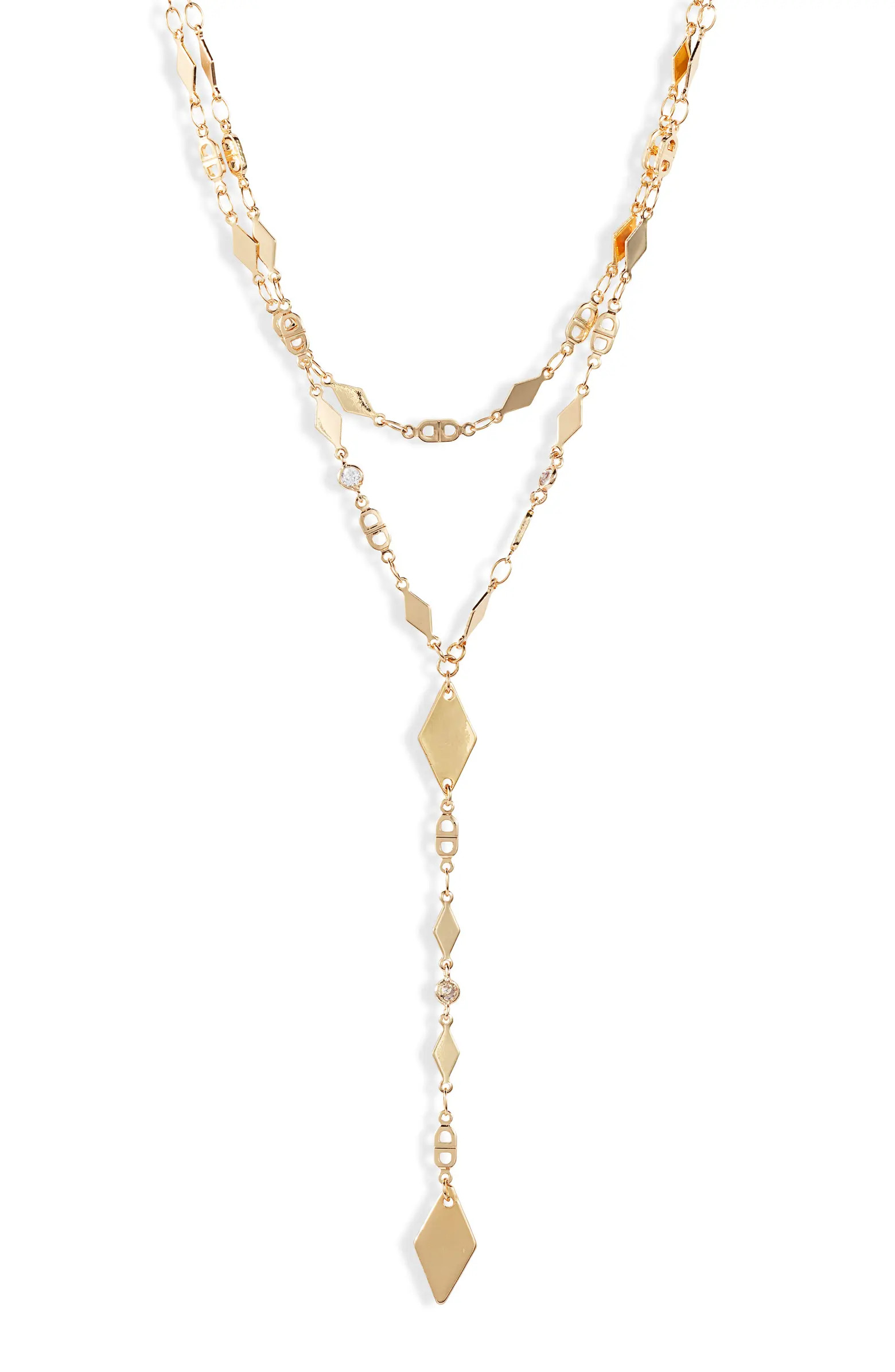 Ettika Layered Lariat Necklace | Nordstrom | Nordstrom