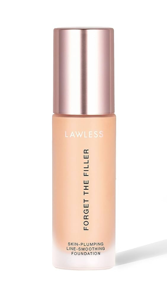 LAWLESS Women's Forget the Filler Skin-Plumping Line-Smoothing Foundation, 4L, light with neutral... | Amazon (US)