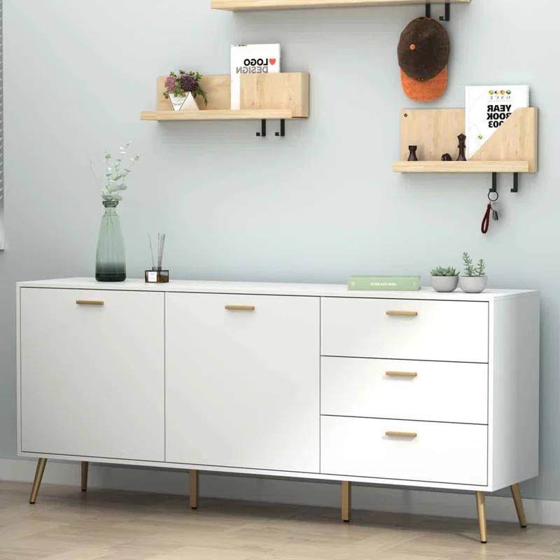 Kensworth 69'' Wide 3 Drawer Sideboard | Wayfair North America