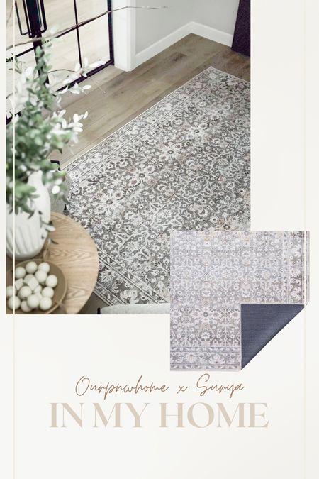 Introducing my new Rug collection with Surya #OurpnwhomexSurya. These PNW inspired rugs are designed with families in mind, and are a perfect collection full of neutral styles for any space in your home. 

Pictured here in the medium gray rug from the Rainier collection!

#LTKstyletip #LTKhome