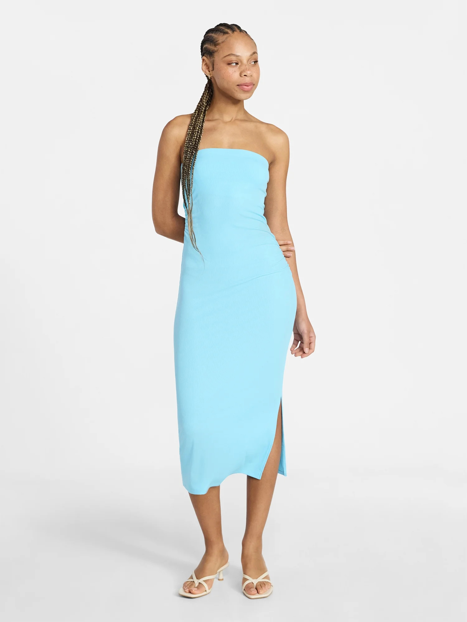 No Boundaries Tube Maxi Dress, Women's XXS-XXL - Walmart.com | Walmart (US)