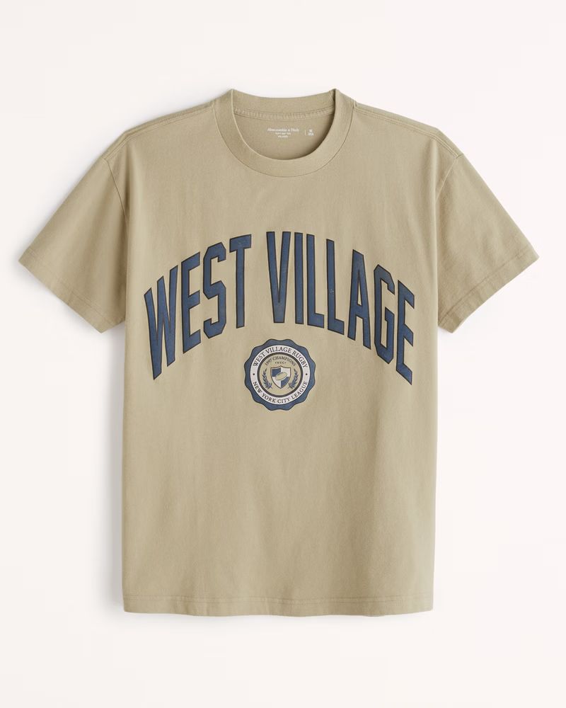 Men's Relaxed West Village Graphic Tee | Men's Tops | Abercrombie.com | Abercrombie & Fitch (US)