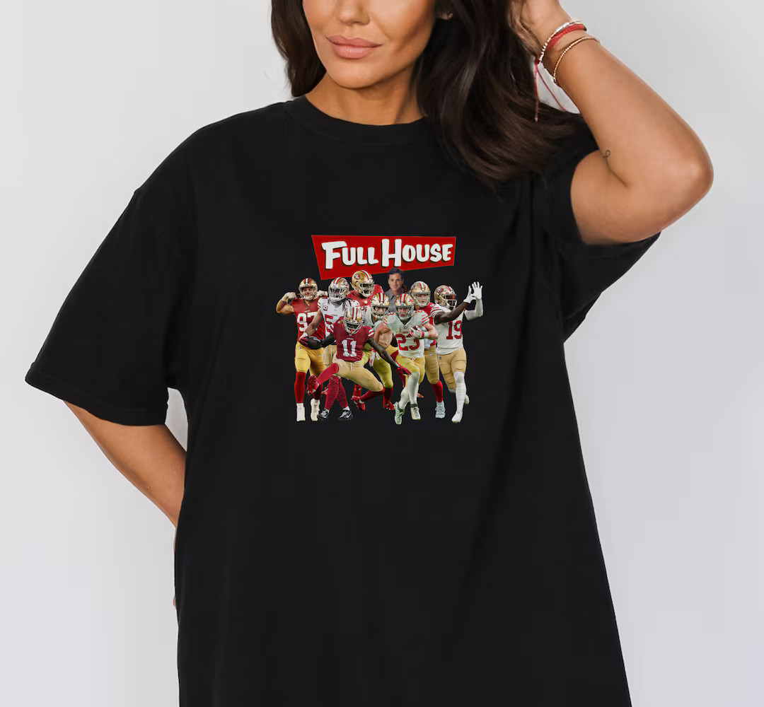 Niners 49ers Shirt Full House Danny Tanner San Francisco Niners Fan Gift - Etsy | Etsy (US)