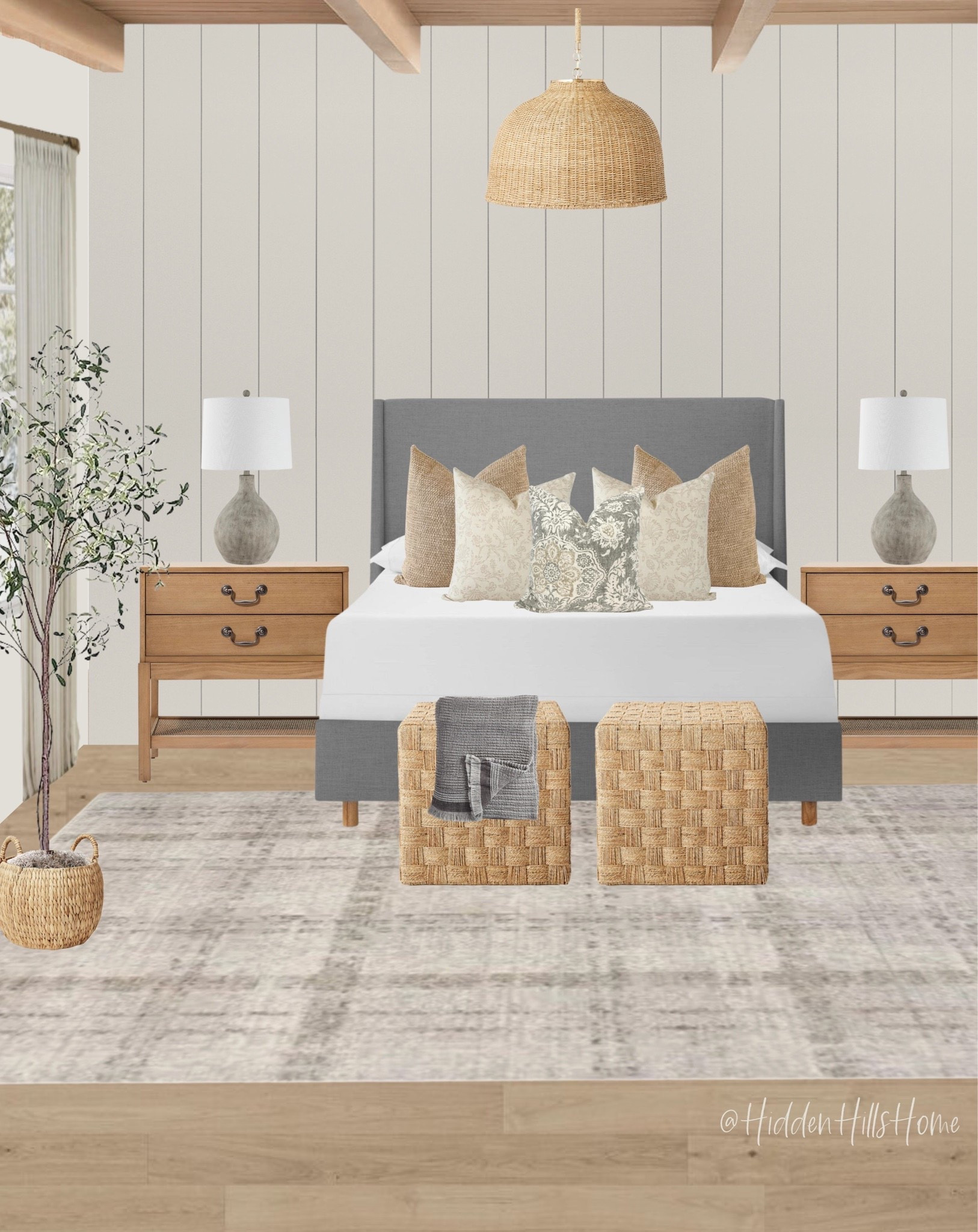 Cozy bedroom decor, bedroom mood board, modern classic bedroom design, home decor, bedroom decor Inspo, affordable bedroom decor ideas #bedroom 

Wall color is SW Drift of Mist

#LTKHome #LTKSaleAlert #LTKSeasonal