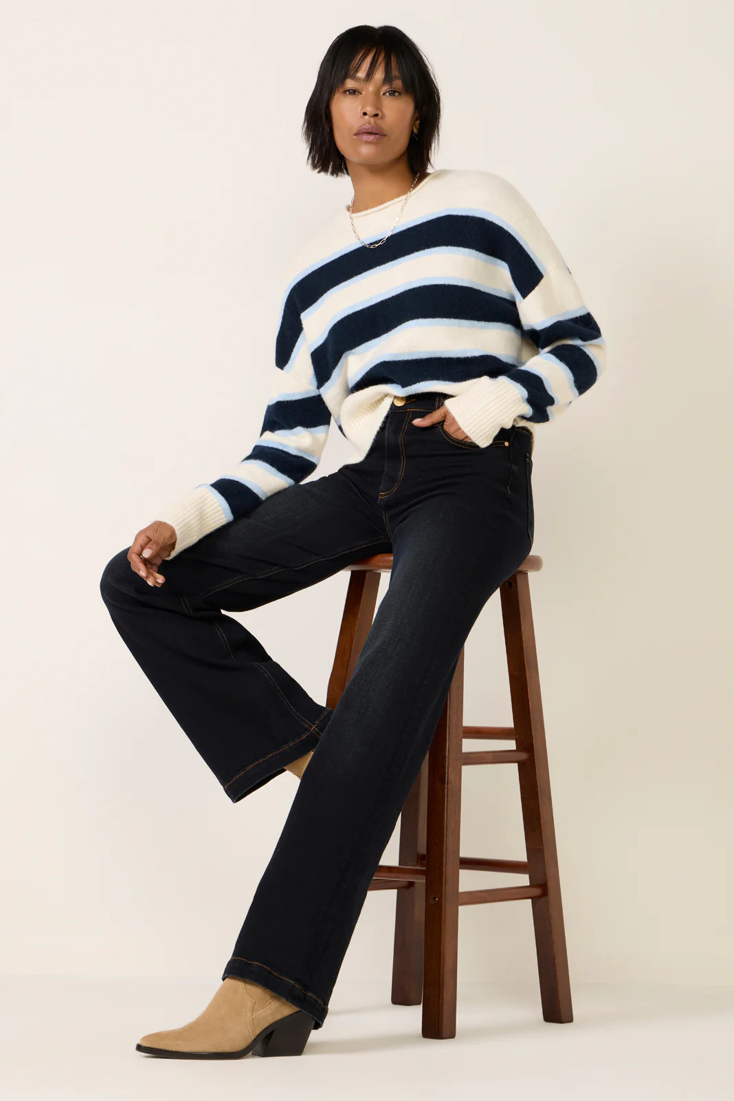 Jodi Wide Leg Jean | Evereve