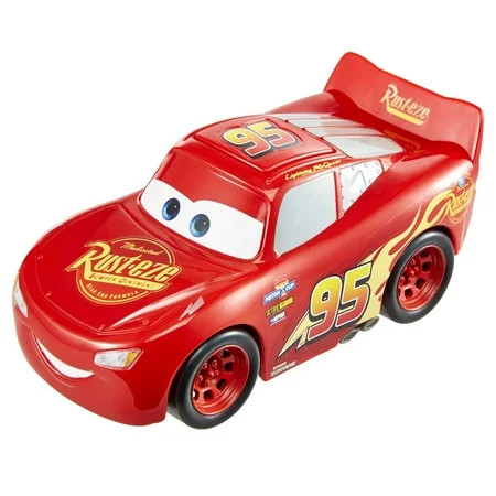 Disney Pixar Cars Track Talkers Lightning McQueen Talking Toy Car, 5.5 inch Collectible Play Vehicle | Walmart (US)