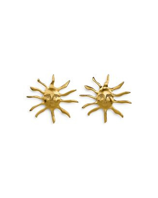 Leo Imitation Pearl Sun Drop Earrings in Gold Tone | Bloomingdale's (US)