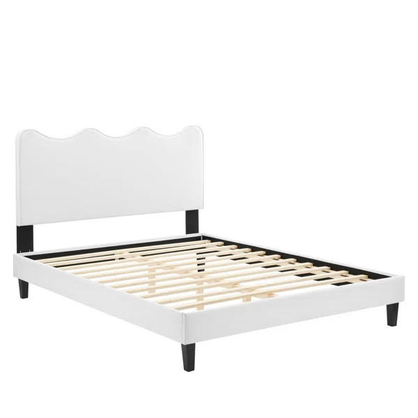 Modway Current Performance Velvet Platform Bed | Wayfair North America