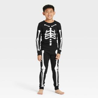 Kids&#39; Halloween Skeleton Matching Family Snug Fit Pajama Set - Hyde &#38; EEK! Boutique&#8482... | Target