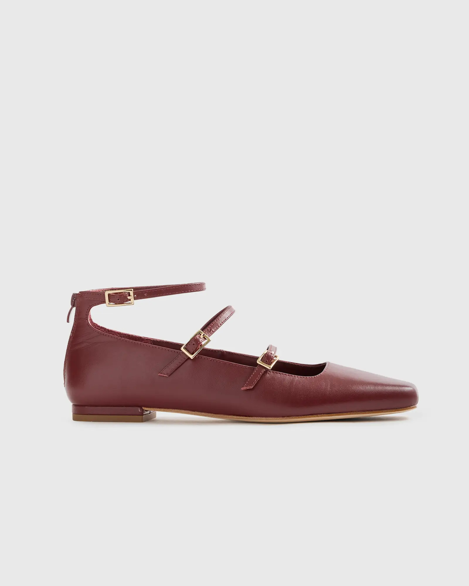 Italian Leather Strappy Ballet Flat | Quince