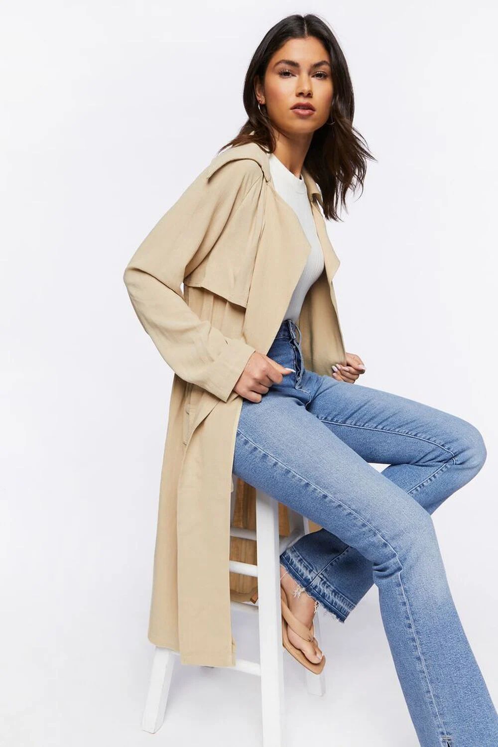 Belted Trench Coat | Forever 21 | Forever 21 (US)