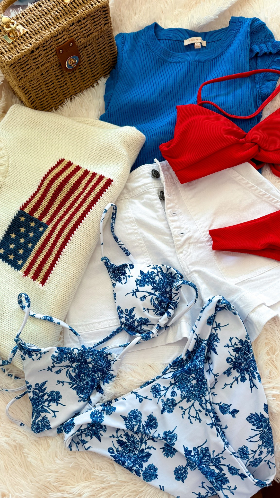 Memorial Day Weekend fits! 🇺🇸🤍🌊🌞 

#LTKSwim #LTKSeasonal #LTKSummerEdit