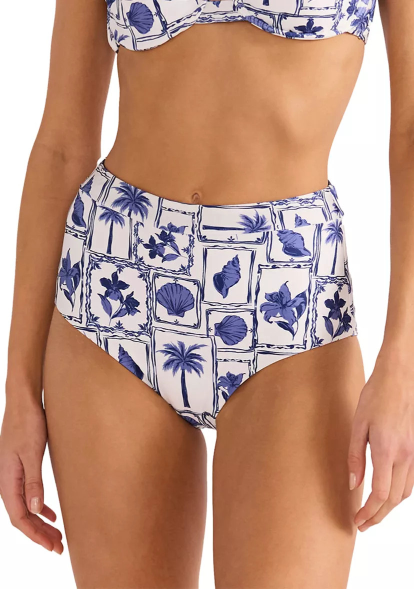Sylvie High Waisted Swim Bottoms | Belk