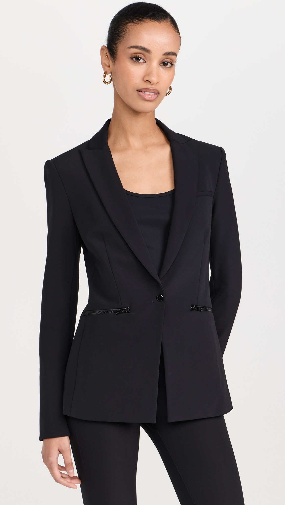Veronica Beard Scuba Jacket Black 22 | Shopbop