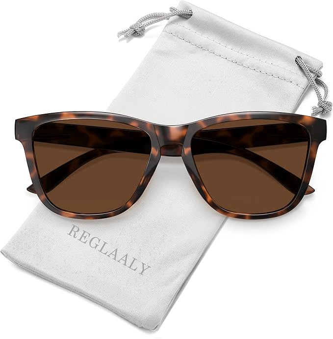Polarized Sunglasses for Women Trendy Womens Sunglasses Classic Retro Designer Sun Glasses UV Pro... | Amazon (US)