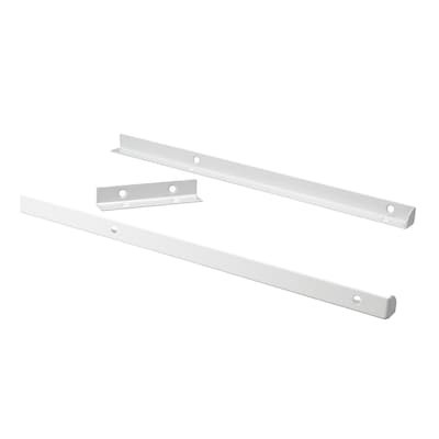 ClosetMaid BrightWood White Closet Side brackets Lowes.com | Lowe's