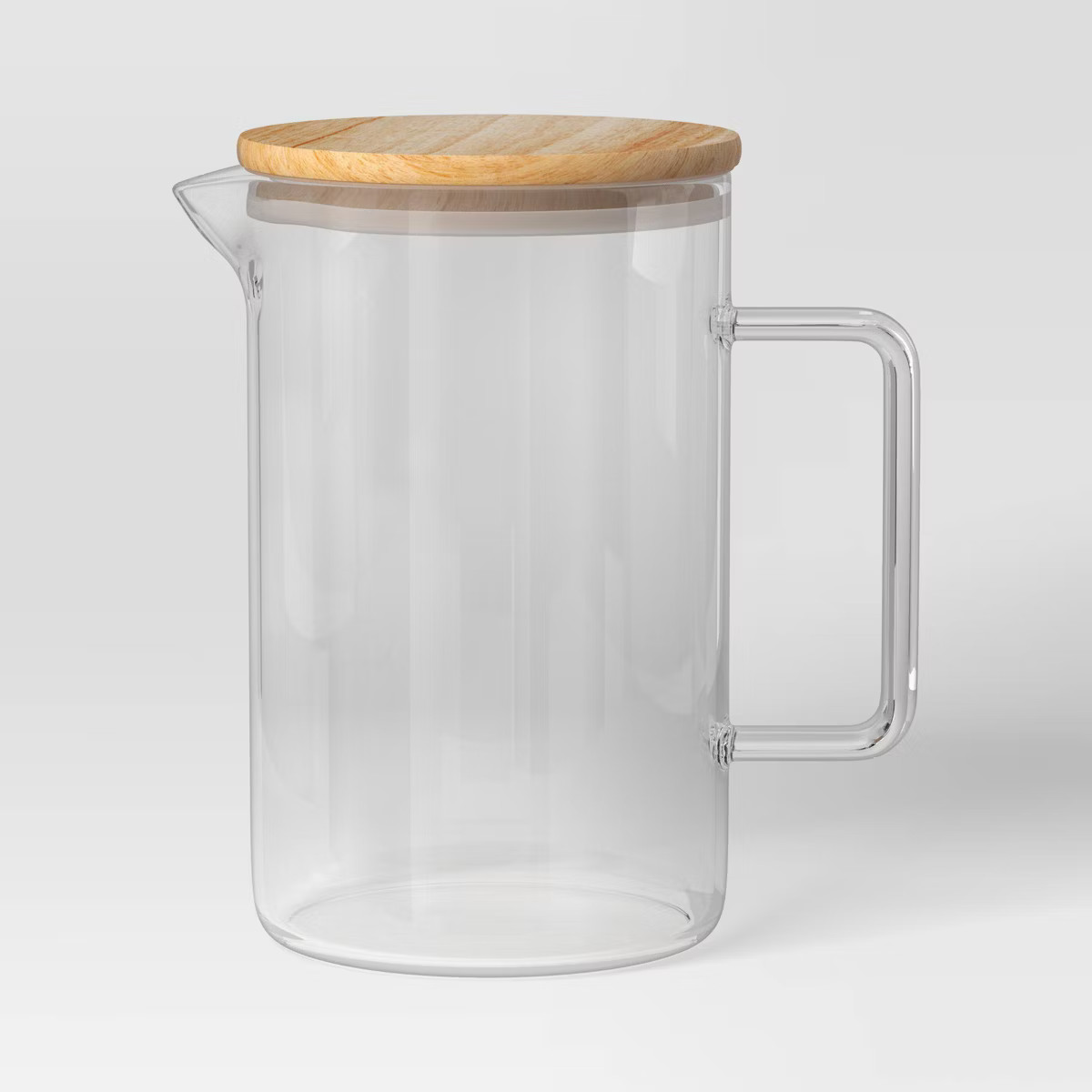 Glass Beverage Pitcher with Wood Lid - Threshold™ | Target