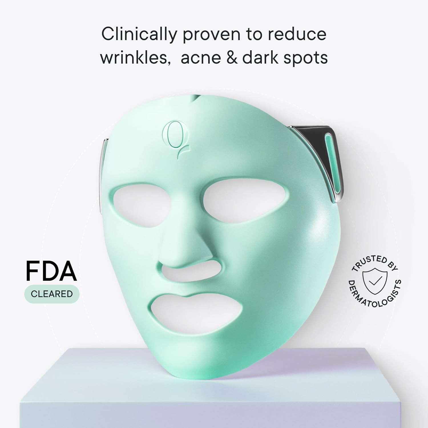 Qure Red Light Therapy for Face – LED Mask with 5 Light Modes for Anti-Aging, Acne, Wrinkles & ... | Amazon (US)