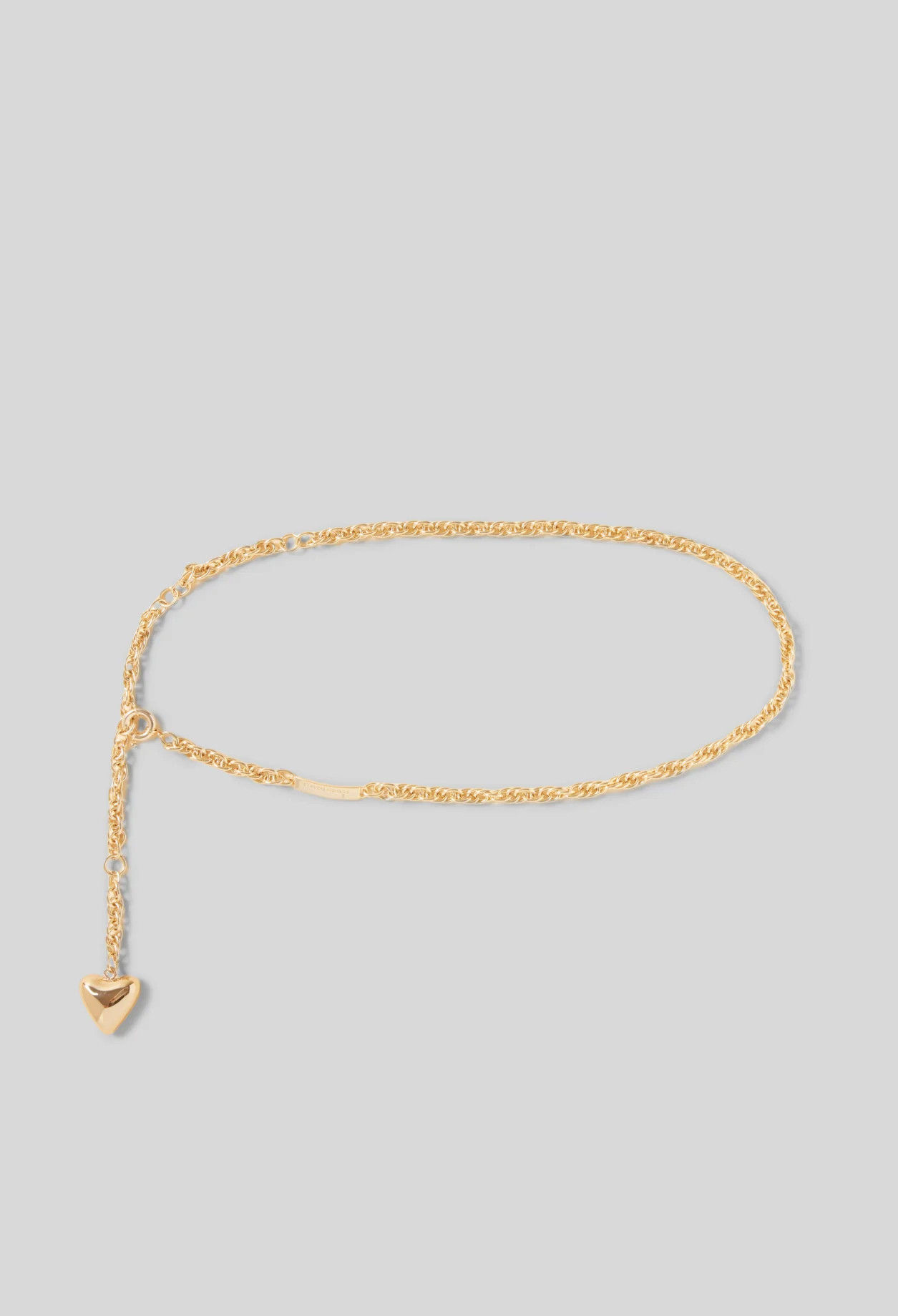Twisted heart chain belt | Claudie UK | Claudie Pierlot (FR, DE, ES, UK)