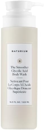 Naturium The Smoother Glycolic Acid Body Wash, 16.9 fl oz | Gentle Cleanser, Exfoliating AHA Blen... | Amazon (US)