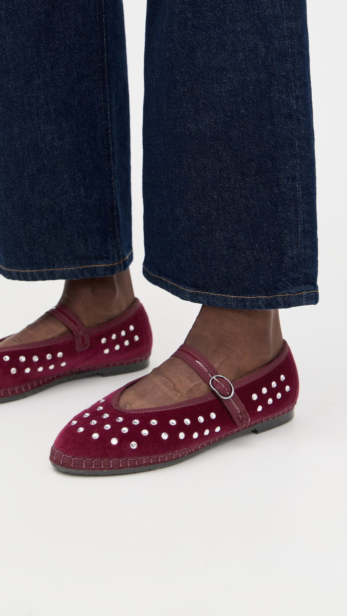 Mae Velvet Mary Jane Flats | Shopbop