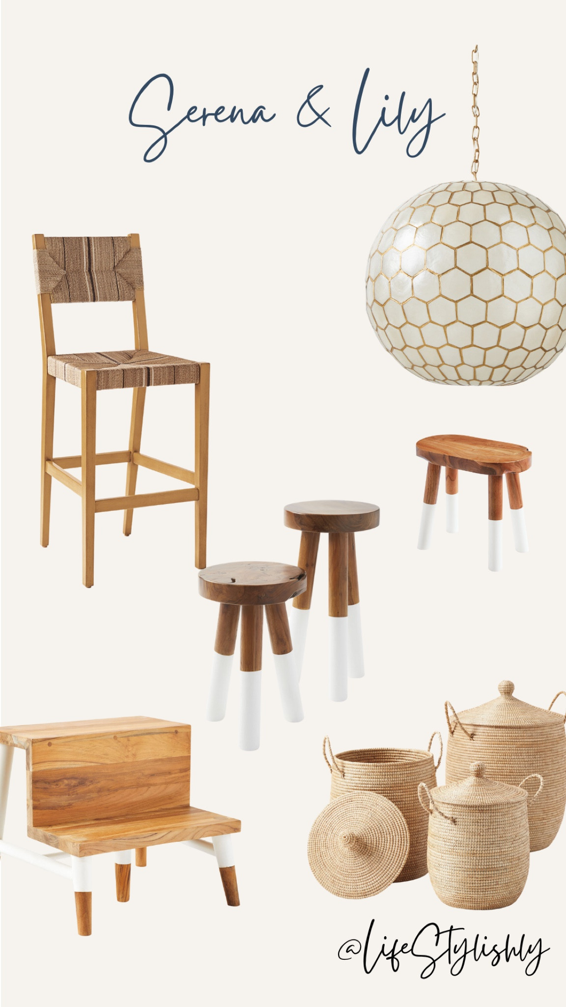 Coastal home decor and furniture with Serena and Lily

#LTKhome