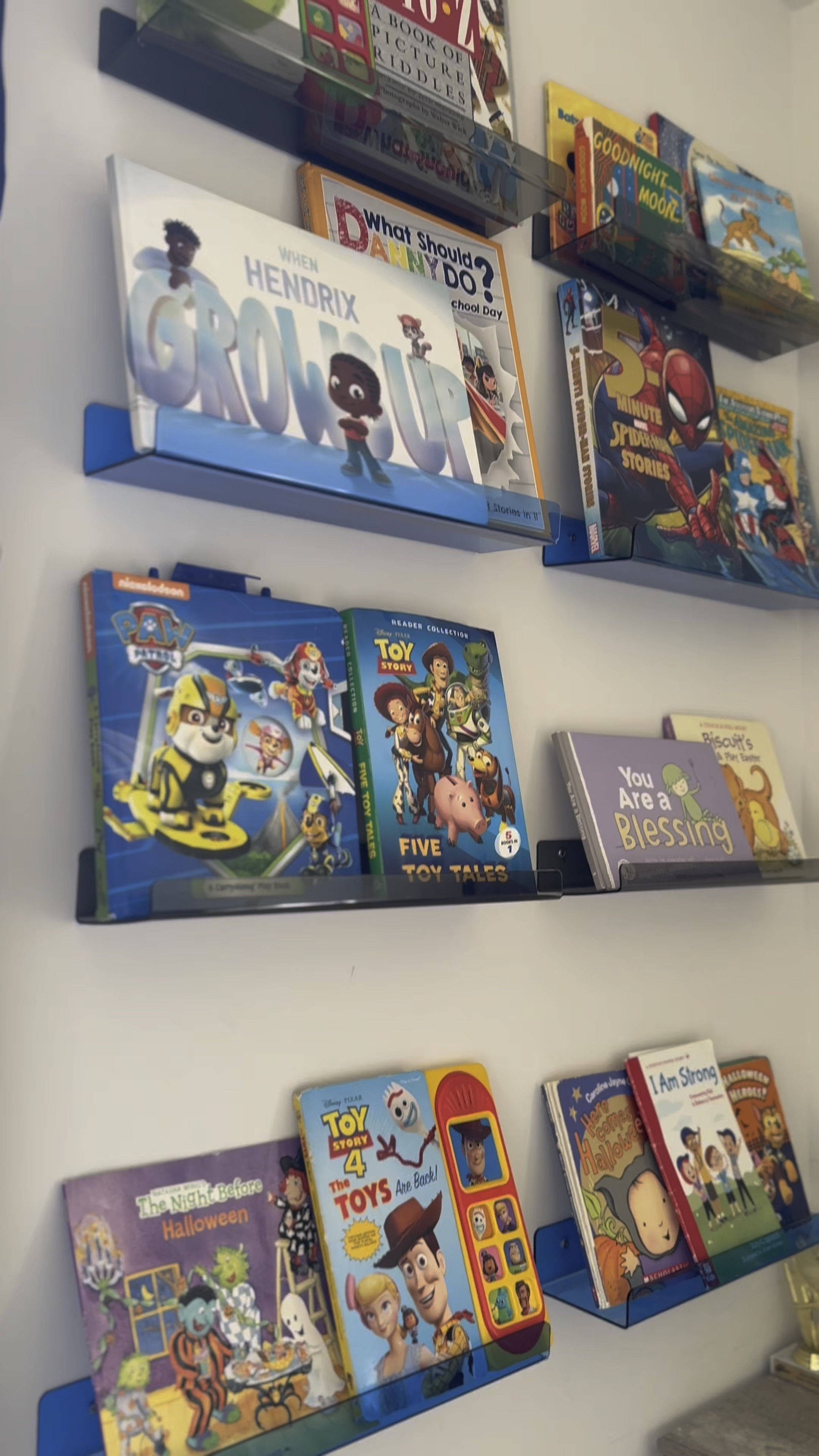 Added more shelves to my son’s book wall. We’ve bought more books since then, so looks we’ll be adding more shelves! 📚

#LTKFindsUnder50 #LTKHome #LTKKids