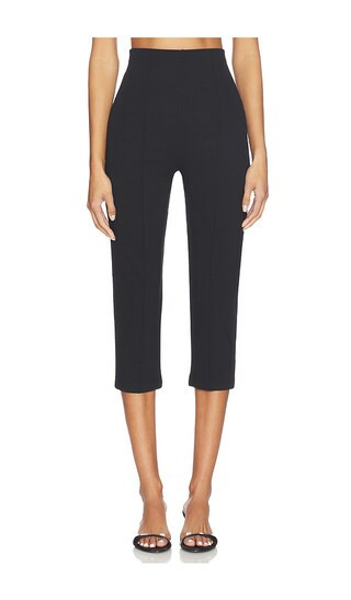 Ripley Rader x REVOLVE Ponte Knit Capri in Black. - size XS | Revolve Clothing (Global)