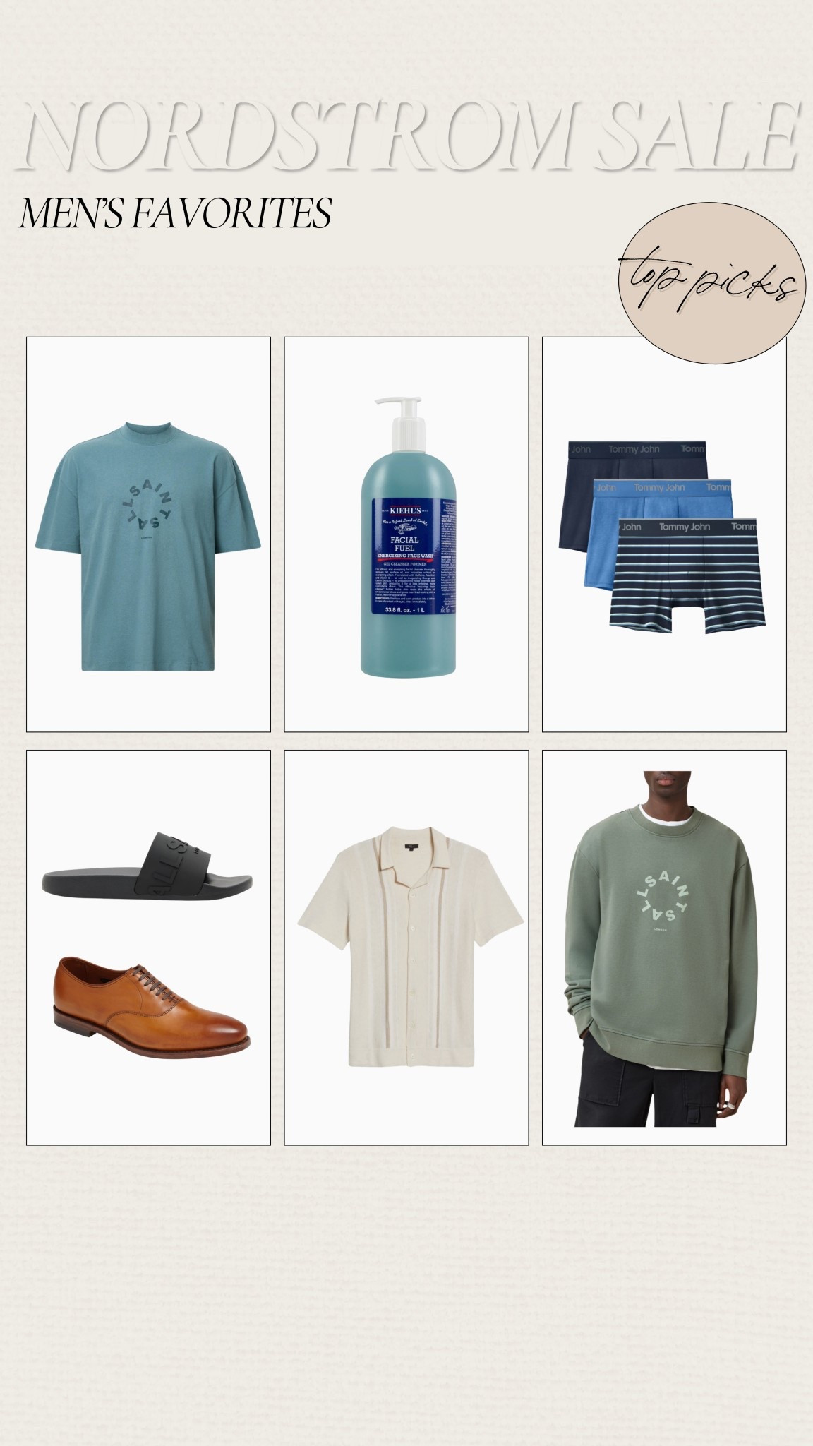 my top picks for Clayton during the nordstrom anniversary sale! these boxers come in a pack of 3 for $39!!

nordstrom sale, nordstrom
anniversary, men’s favorites, men’s picks, all saints, boxers, men’s shoes

#LTKMens #LTKSeasonal #LTKSaleAlert
