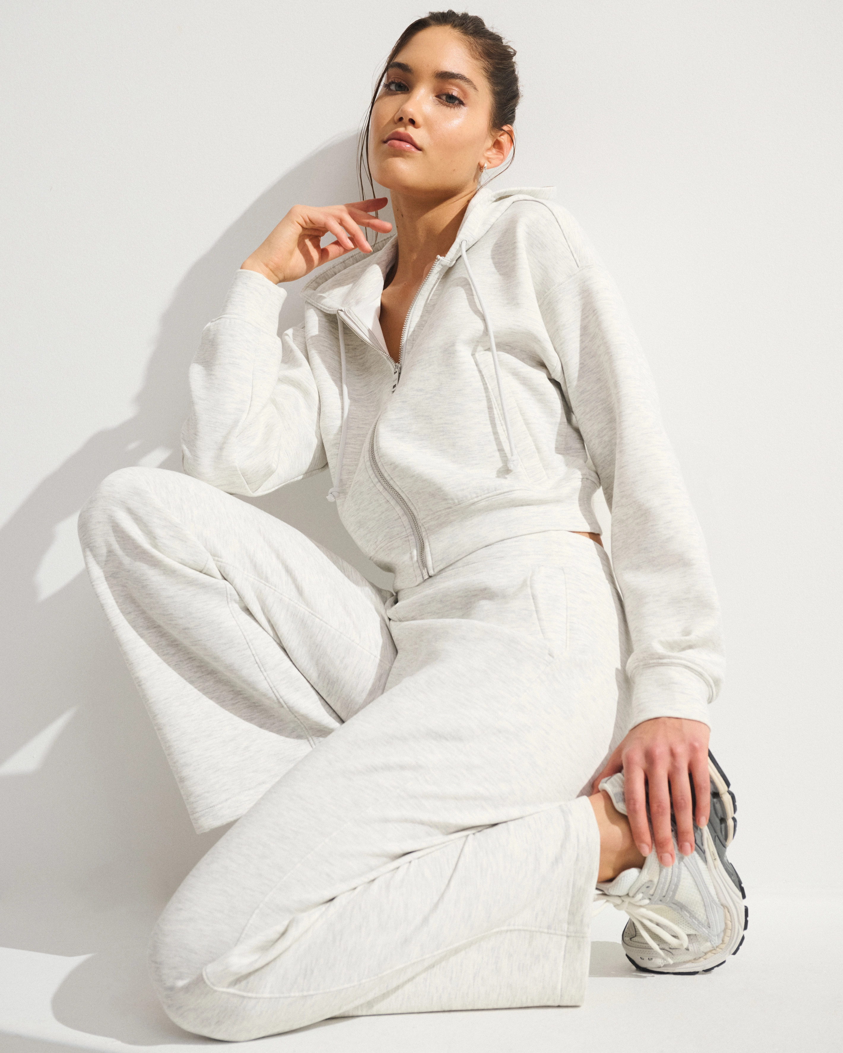 YPB neoKNIT On The Go Straight Leg Pant | Abercrombie & Fitch (US)