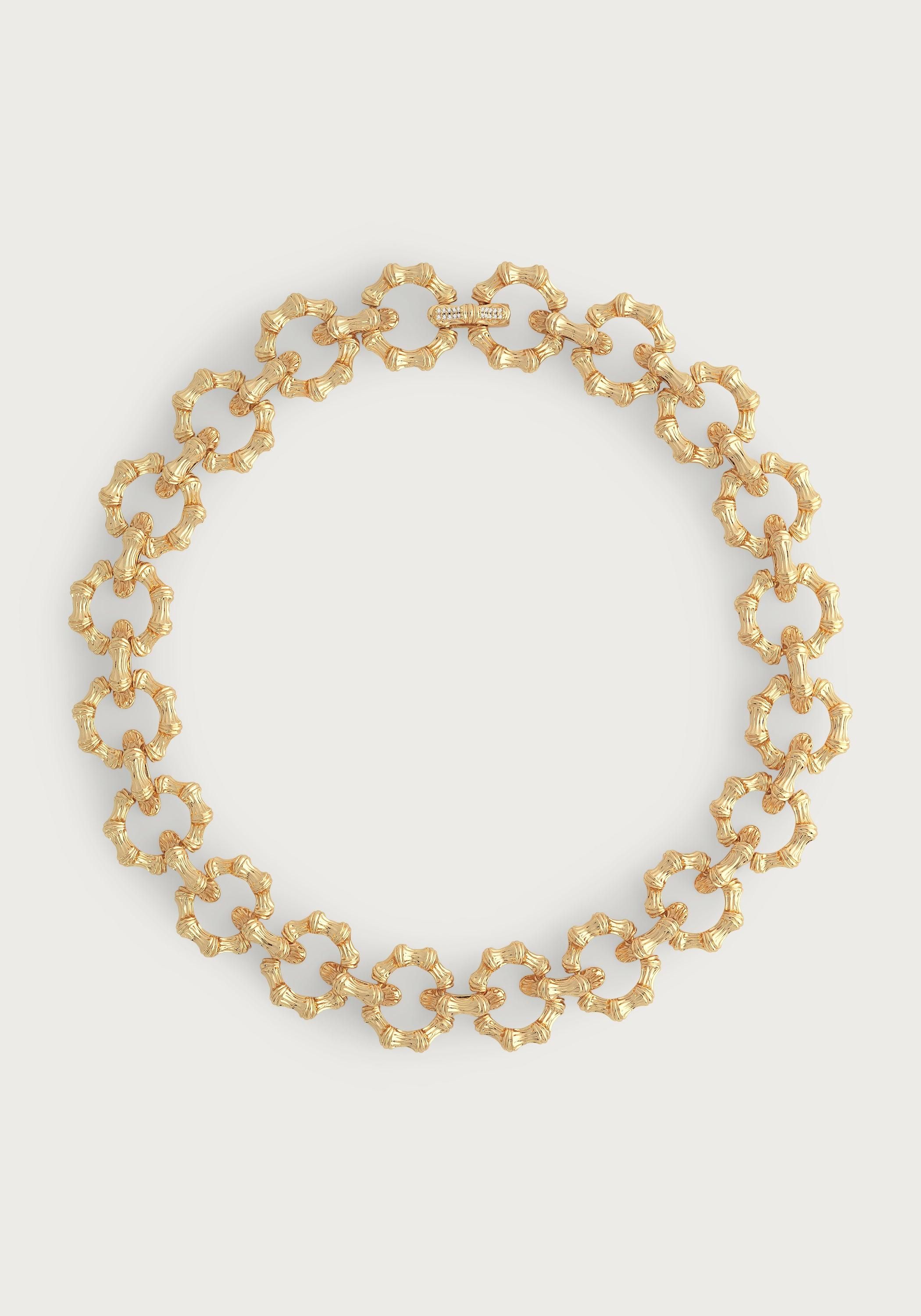Bamboo Chain Necklace | Anabel Aram