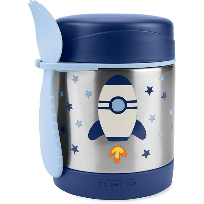 Skip Hop Insulated Baby Food Jar, Sparks, Rocket | Amazon (US)