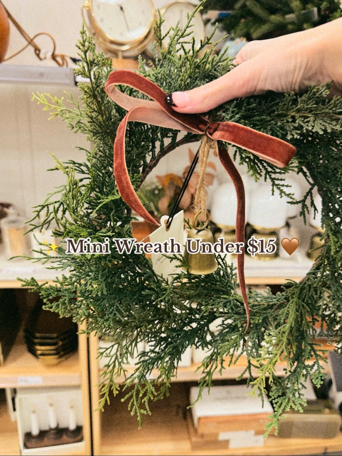 Turns out she’s way prettier in pictures… oops 🫠✨

Saw this in person and HAD to repost as photos so you can actually see how stunning she is. Under $15 and Hearth & Hand 🤎

#LTKCyberWeek
#LTKChristmas
#holidaydecor #affordablehomedecor #budgetfinds 
#cozychristmas 
#homedecor 
#newbuildhome 
#homemaking

#LTKHome #LTKFindsUnder50 #LTKHoliday