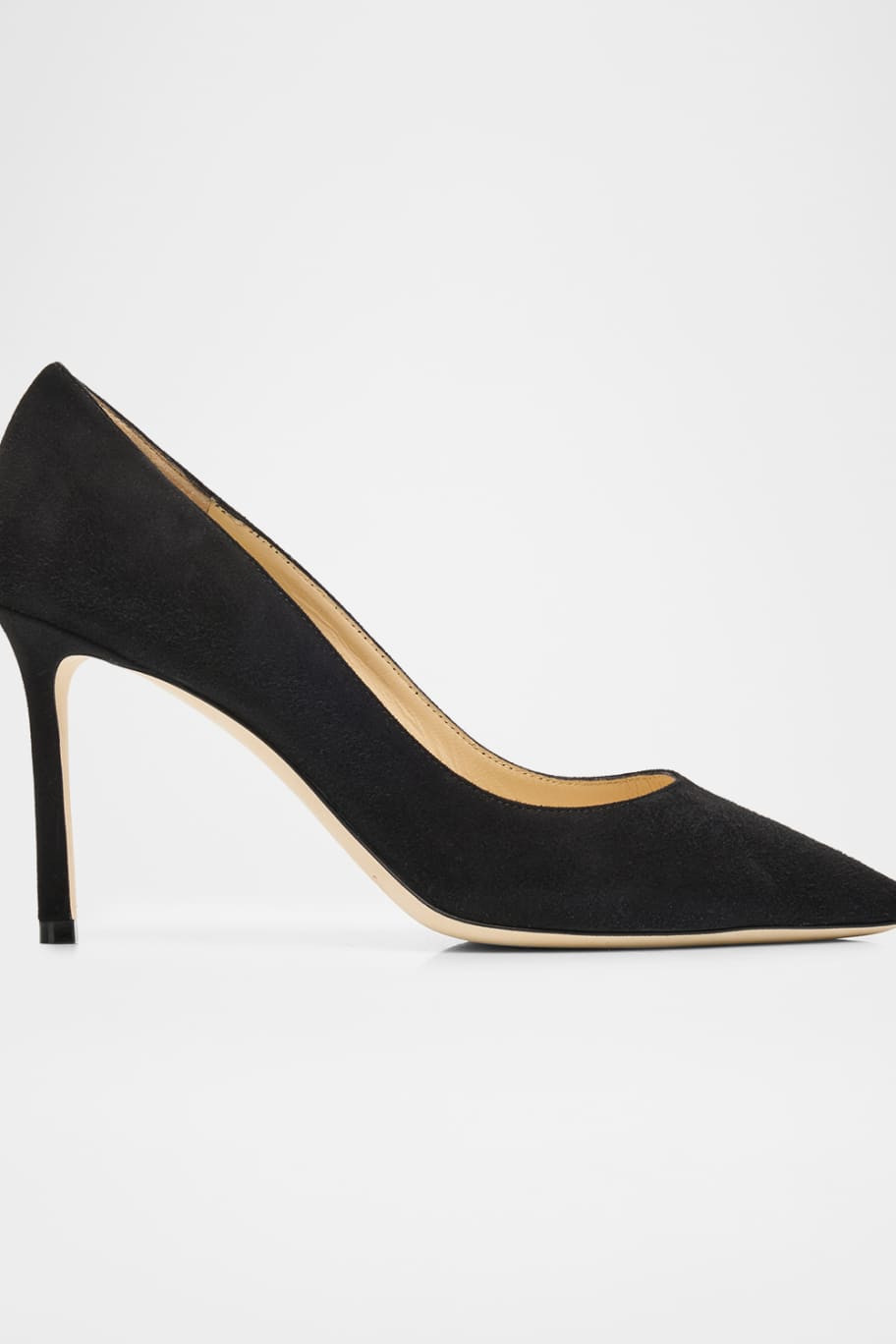 Jimmy Choo Romy Suede 85mm Pump | Neiman Marcus