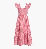 The Ellie Nap Dress - Red Stripe | Hill House Home