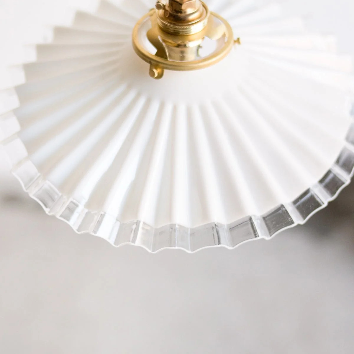 Vintage Milk Glass Pendant - Decor - elsie green | Elsie Green US