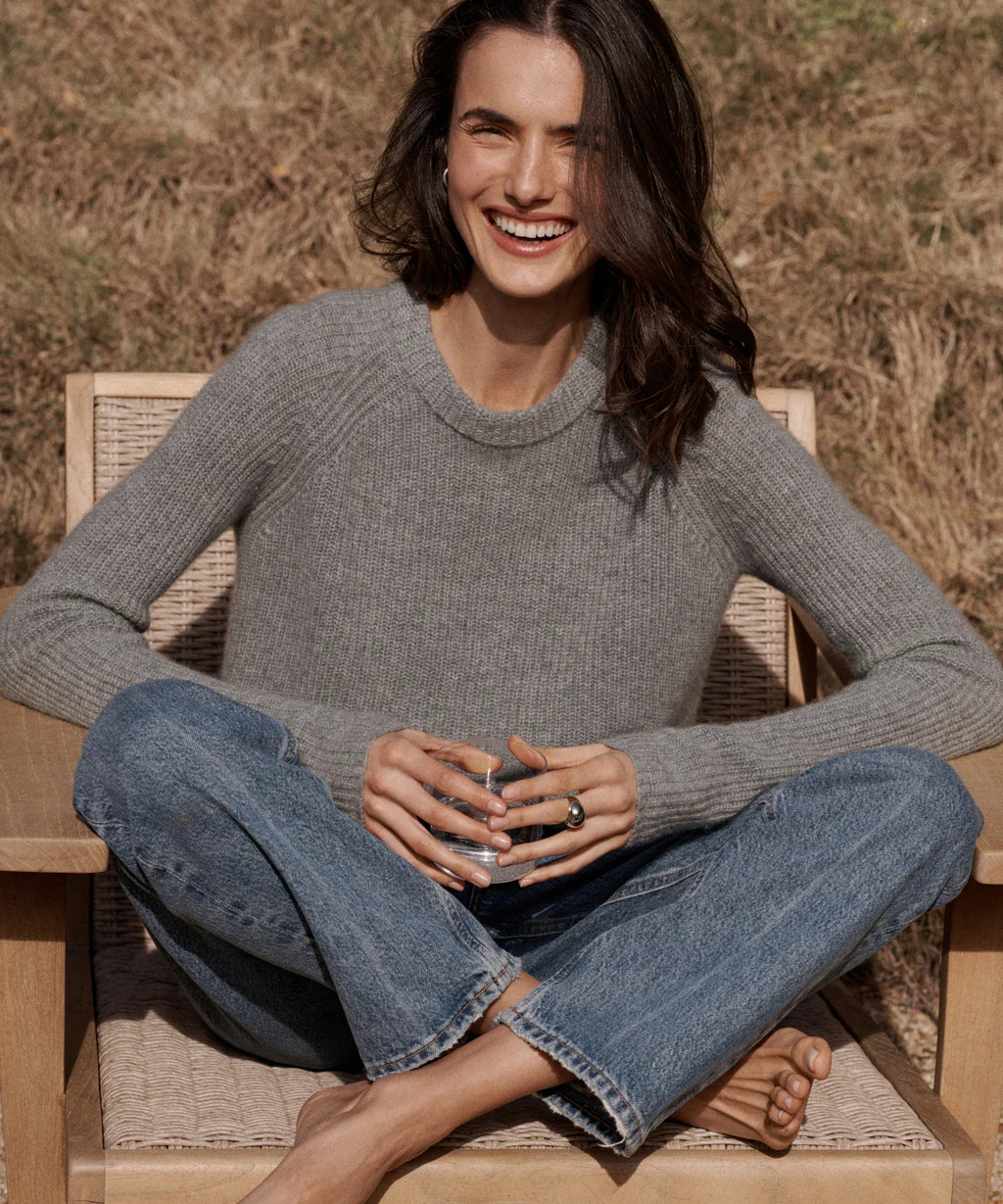 Cashmere Fisherman Sweater | Jenni Kayne