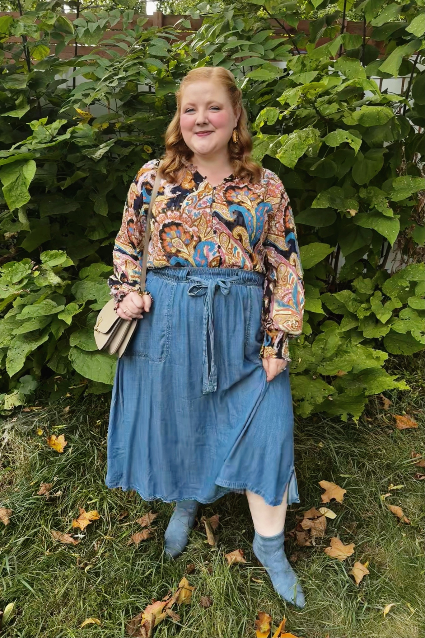 Fall Transition Outfit 
Skirt size 16/18 (30% OFF with code 2024LIZ)


#LTKSeasonal #LTKPlusSize #LTKMidsize