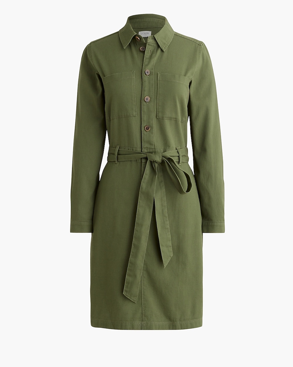Long-sleeve utility shirtdress | J.Crew Factory