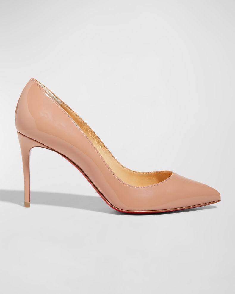 Christian Louboutin Pigalle Follies 85mm Patent Red Sole Pumps | Neiman Marcus
