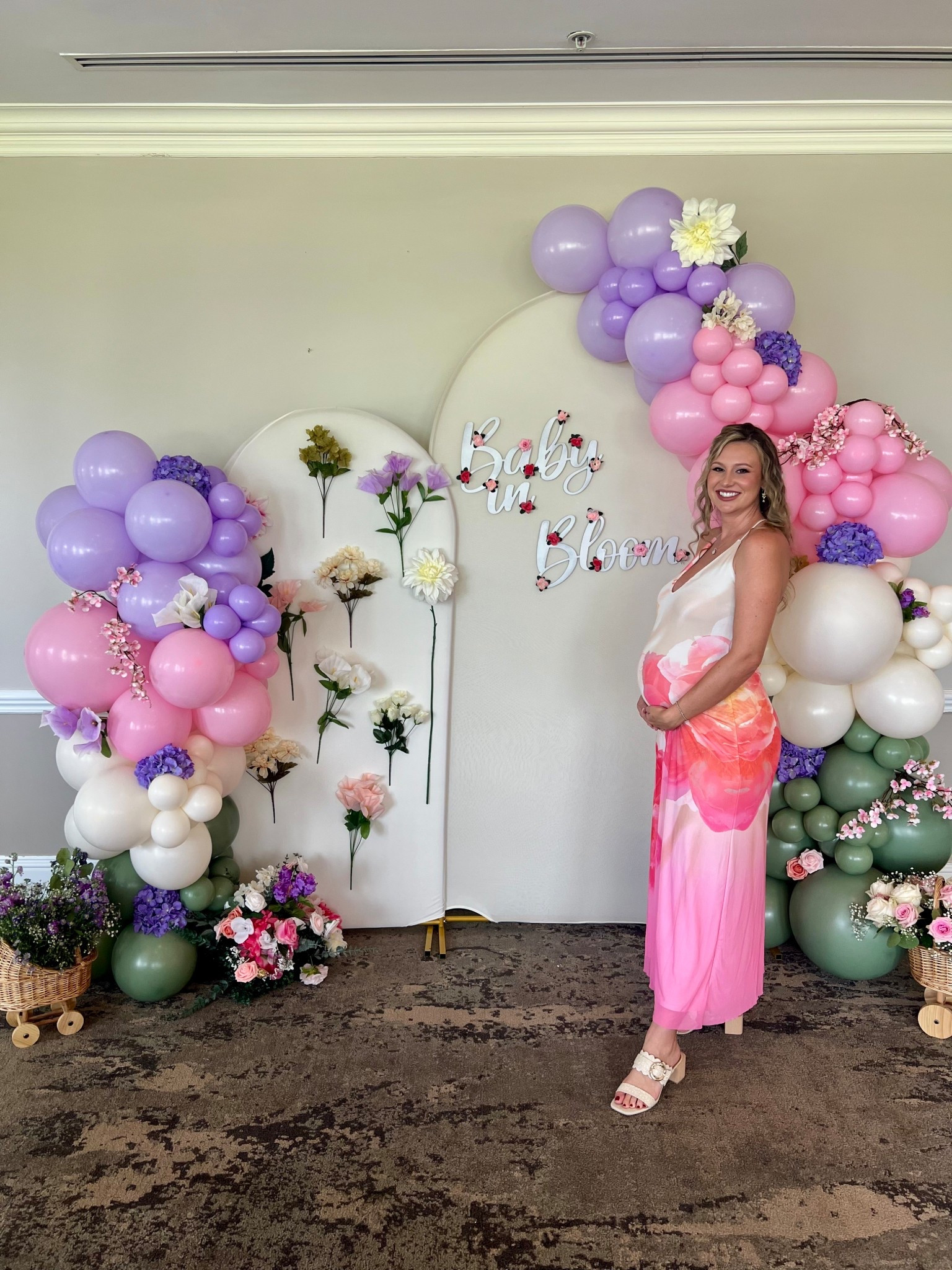 Baby in bloom dress for baby shower 

#LTKBaby #LTKBump #LTKParties