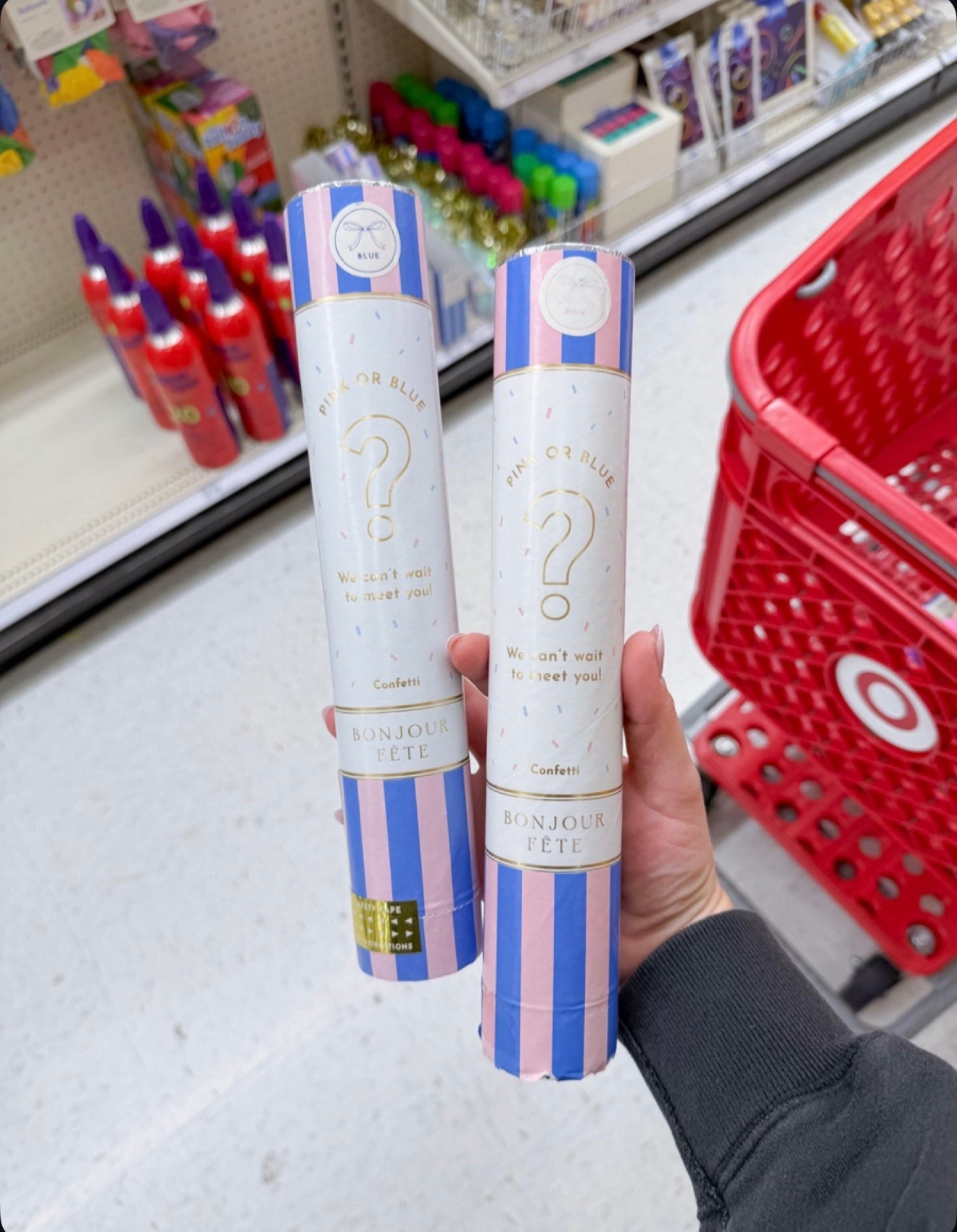Planning a gender reveal party soon? These cute party poppers are an easy yes! 

#Target #GenderReveal #GenderRevealParty #PartyPoppers #PartySupplies #LTKParty  

 #LTKmomlife