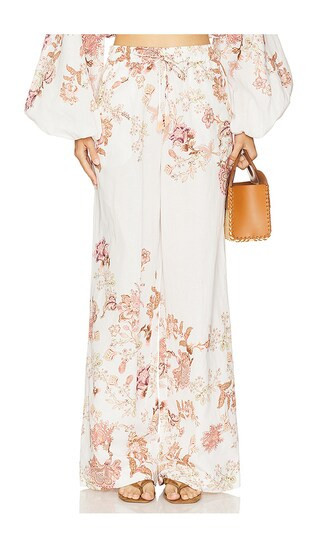 HEMANT AND NANDITA Pull On Pant in White. - size S | Revolve Clothing (Global)