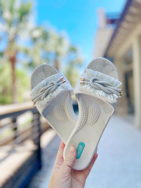 Just add water. 🌊 Favorite (and most comfortable sandals! 

Can also purchase directly: 
http://www.oka-b.com/themagnoliamamas

Use code: TheMagnoliaMamas for discount 



#LTKsalealert #LTKstyletip #LTKswim