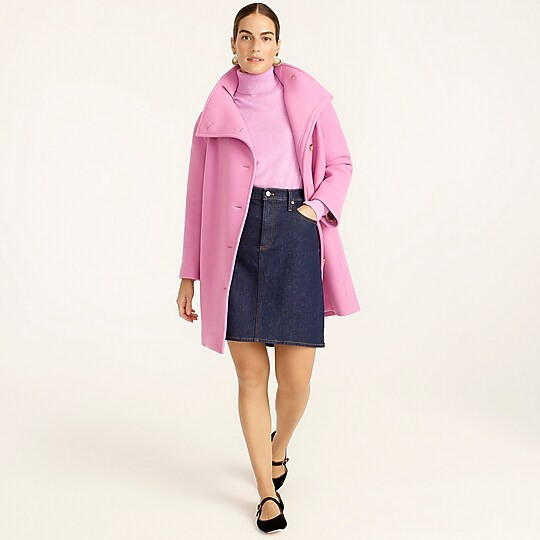 Villa coat in Italian stadium-cloth wool | J. Crew US