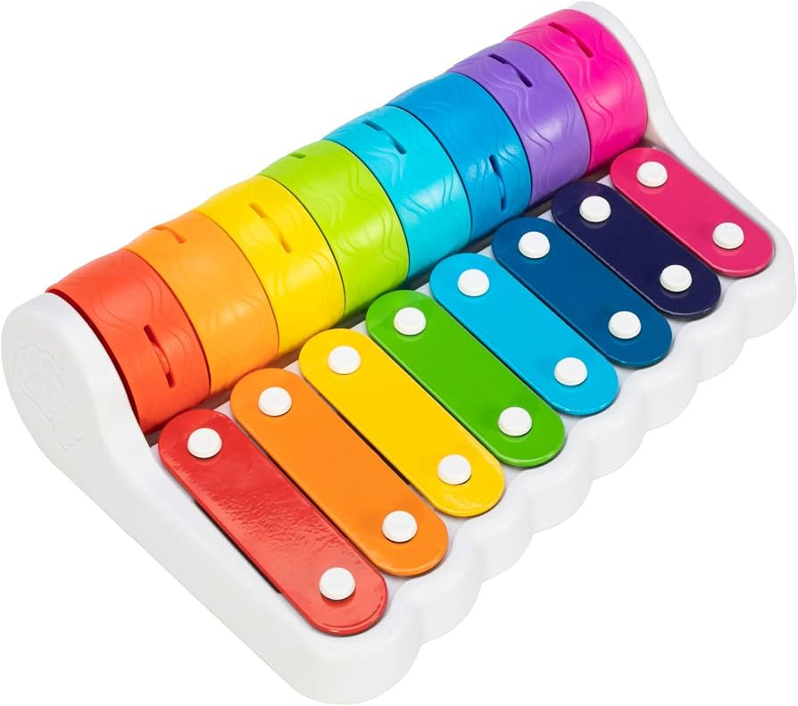 Fat Brain Toys Rock 'N Roller Piano Baby Toys & Gifts for Ages 1 to 10 | Amazon (US)