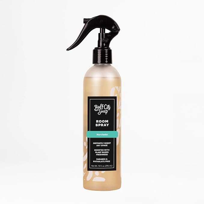Buff City Soap - Plant-Based Room Spray - Non-Aerosol Air Freshener Spray Made With Simple Ingred... | Amazon (US)