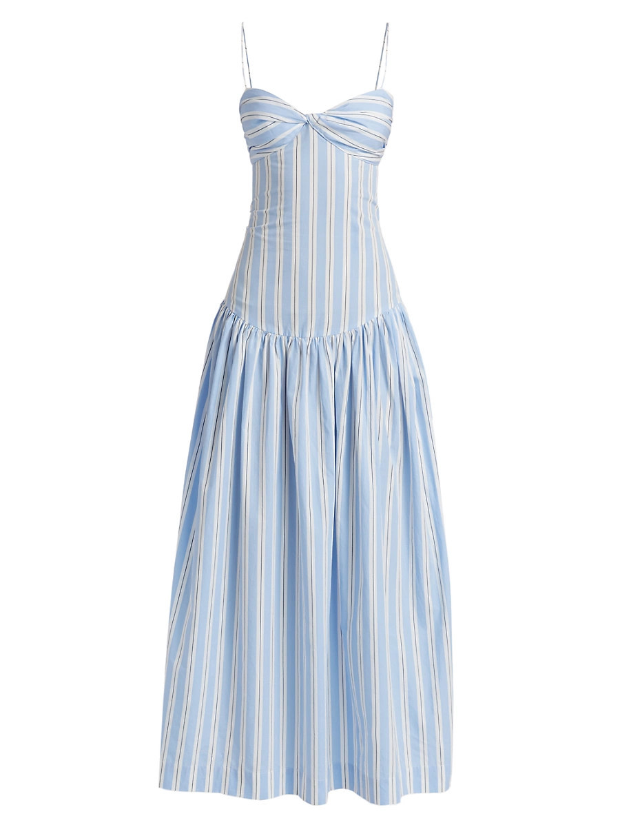 Women's Rapture Striped Fit & Flare Dress - Beach House - Size Large | Saks Fifth Avenue