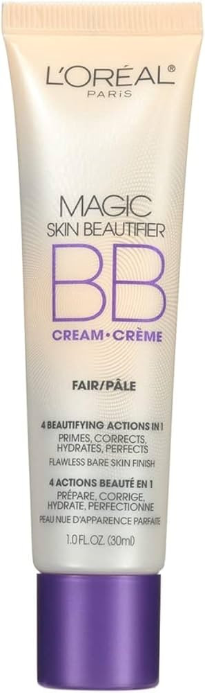 L'Oréal Paris Makeup Magic Skin Beautifier BB Cream Tinted Moisturizer, Fair, 1 fl oz, 1 Count | Amazon (US)